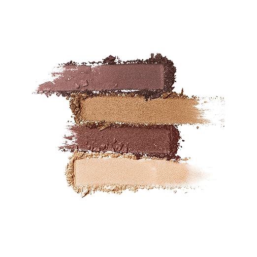 Clinique All About Shadow Eye Shadow Quad | Long Lasting Crease + Fade Resistant + Safe For Sensitive Eyes