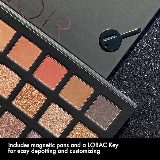 LORAC PRO Matte &amp Shimmer Eyeshadow Palette Metallic High Pigmented Mirror Compact