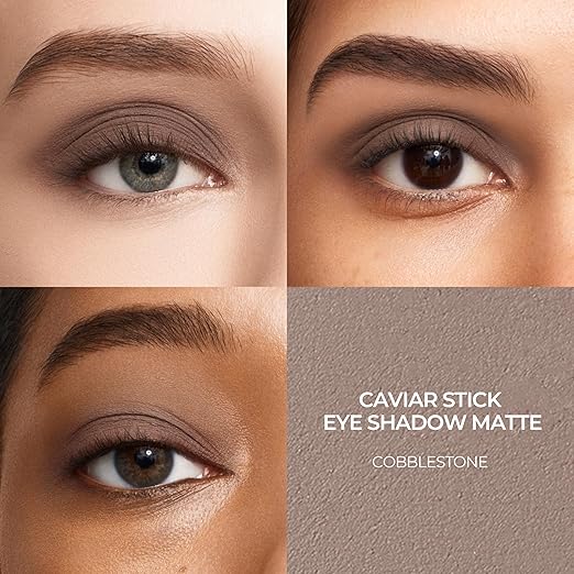 Laura Mercier Caviar Stick Cream Eyeshadow: Shimmer and Matte Finishes 24HR Wear Long Lasting Rich Color Easily Blendable and Buildable Waterproof Hyaluronic Acid Infused