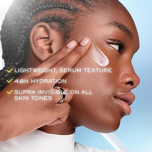 Lanc?me Supra Screen Invisible Serum Sunscreen SPF 50+ - Anti-Aging Correction &amp Protection - For All Skin Types - 48 HR Hydration Radiant Finish