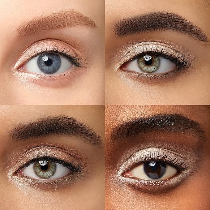 Julep Eyeshadow 101 Cr?me-to-Powder Waterproof Eyeshadow Stick Duo ? Long-Lasting Crease-Proof Easy Apply with Built-in Smudger - Champagne Shimmer and Pearl Shimmer