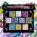 UCANBE Chameleon Multichrome Eyeshadow Palette 10 Colors Shifting Chromatic Light-Reflecting Metallic Eye Shadow Multi-Use Blendable Holographic Glitter Shimmer Eye Makeup Pallet (Solar Python)
