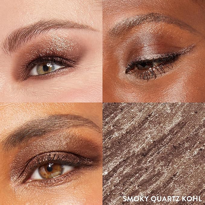 LAURA GELLER NEW YORK Kajal Longwear Kohl Eyeliner Pencil with Caffeine Smooth &amp Blendable Makeup Smokey Quartz