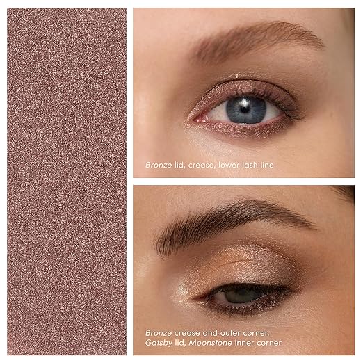 Jane Iredale ColorLuxe Eye Shadow Stick Multi-Use Cream to Powder Formula with Sharpener Highly Pigmented Buildable Long-Wear Vegan Cruelty-Free