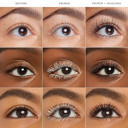 tarte tartelette tubing lash primer ? Conditioning Mascara Base for Longer Full Sizeer Volumized &amp Moisturized Lashes Infused with Hyaluronic Acid Non-Toxic Vegan &amp Cruelty Free