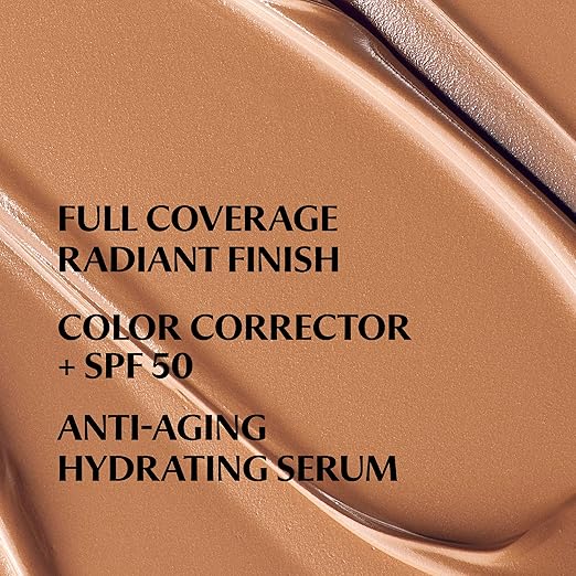IT Cosmetics CC+ Cream Illumination - Radiant Full Coverage Foundation With SPF 50+ Color Corrector &amp Hydrating Anti-Aging Serum Hydrolyzed Collagen + Peptides Normal to Dry Skin - 1.08 fl oz
