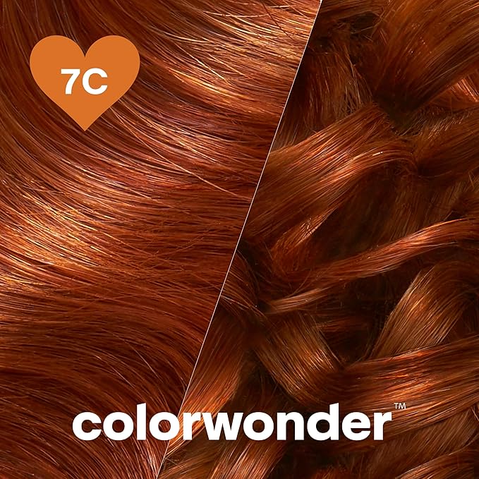 Madison Reed colorwonder Demi-Permanent Hair Color Effortless At-Home Hair Dye Ammonia-Free Cruelty-Free That's So Fire (7C Light Copper) Pack of 2
