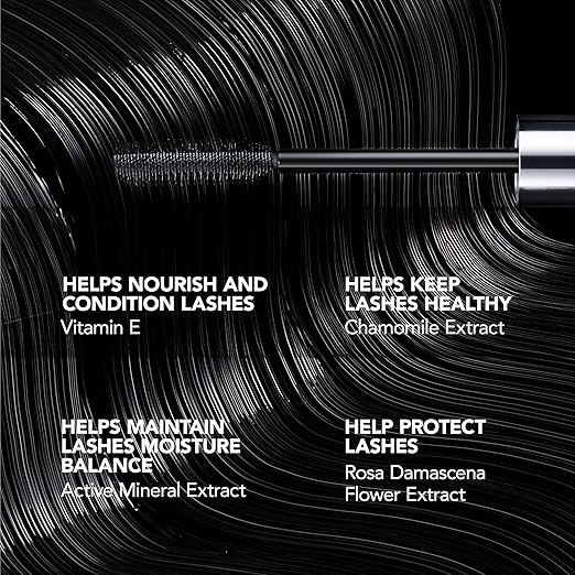 BUXOM Lash Volumizing Mascara Up to 3X More Volume Voluminous &amp Lengthening Mascara for Lash Lift Cruelty-Free Black