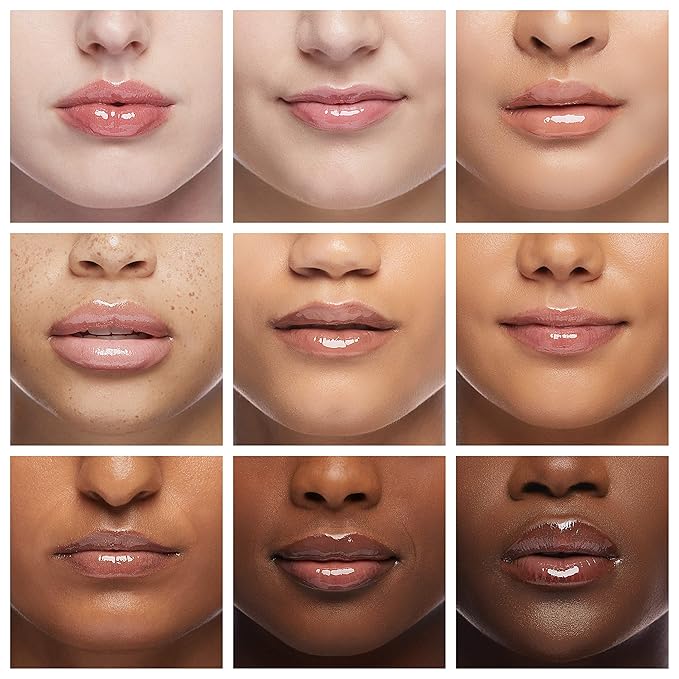 Ruby Kisses Broadway Vita-Lip Clear Lip Gloss (48 Pack) Ultra-Hydrating &amp Soothing Formula with Vitamins High-Shine Non-Sticky Finish Lip Balm with Mint Rosehip Coconut Mango Argan Honey S
