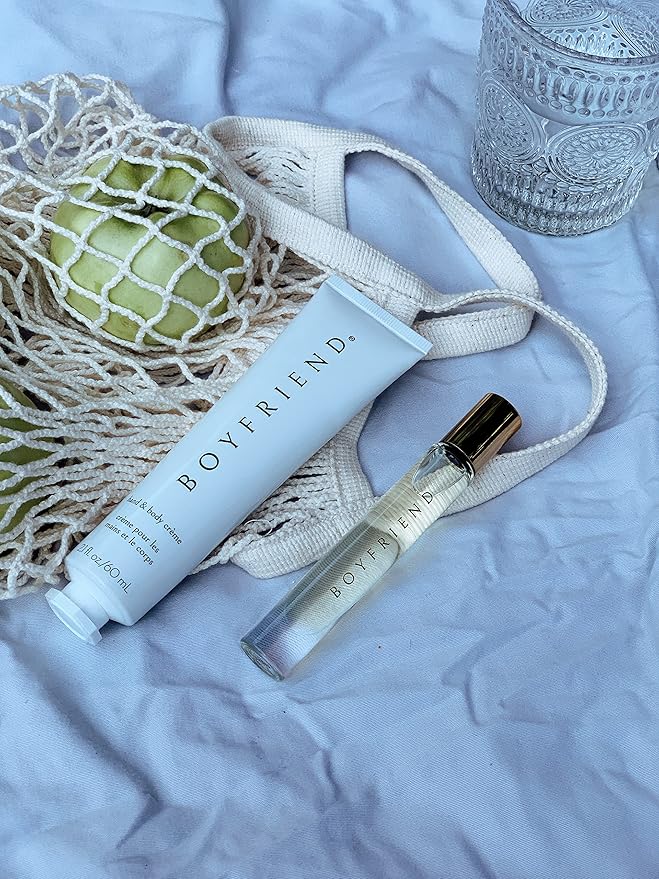 Boyfriend Hydration Set by Kate Walsh includes 2.1 oz Hand &amp Body Cr?me 0.3 oz Rollerball