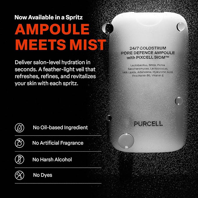 24/7 Colostrum Ampoule Mist (White 1.85 fl oz (Pack of 2))