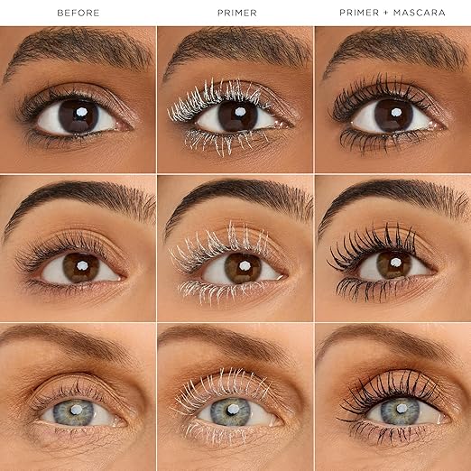 tarte tartelette tubing lash primer ? Conditioning Mascara Base for Longer Full Sizeer Volumized &amp Moisturized Lashes Infused with Hyaluronic Acid Non-Toxic Vegan &amp Cruelty Free