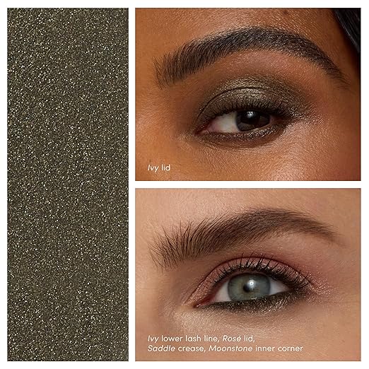 Jane Iredale ColorLuxe Eye Shadow Stick Multi-Use Cream to Powder Formula with Sharpener Highly Pigmented Buildable Long-Wear Vegan Cruelty-Free