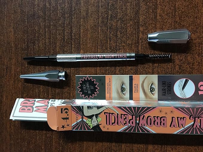 Benefit Precisely My Brow Pencil Ultra Fine Brow Defining Pencil # 4.5 Neutral Deep Brown 0.02 Ounce
