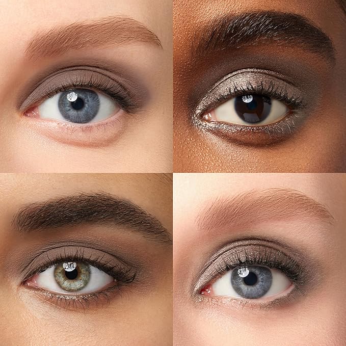 Julep Eyeshadow 101 Cr?me-to-Powder Waterproof Eyeshadow Stick Duo ? Long-Lasting Crease-Proof Easy Apply with Built-in Smudger -Taupe Shimmer and Stone