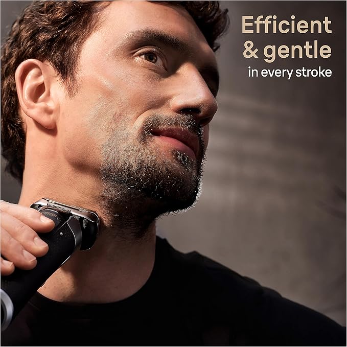 Braun Series 9 PRO+ Electric Razor for Men 5 Pro Shave Elements &amp Precision Long Hair Trimmer 6in1 SmartCare Center Wet &amp Dry Electric Shaver for Smooth Skin with 60min Battery Runtime 956