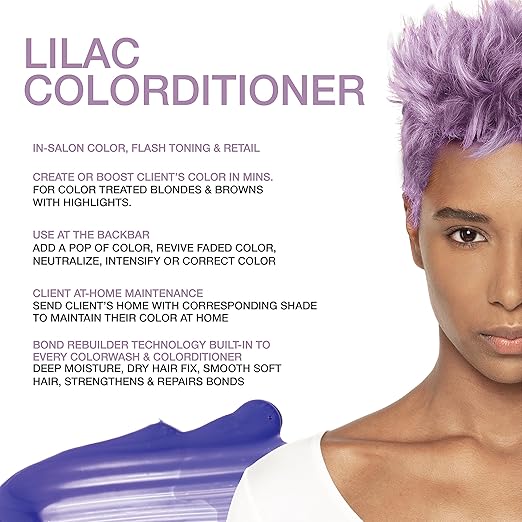 Celeb Luxury Color Depositing Conditioner - Color Refresher with Bondfix Bond Rebuilder Viral and Gem Lites Pairs with Colorwash
