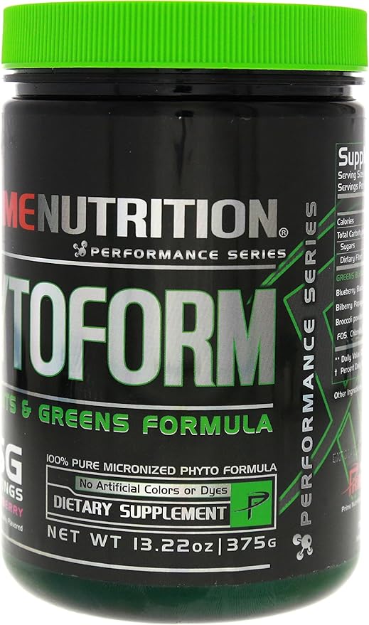 Phytoform | Fruits &amp Greens | Prime Nutrition | 375g | 30 Servings (Kiwi-Strawberry)