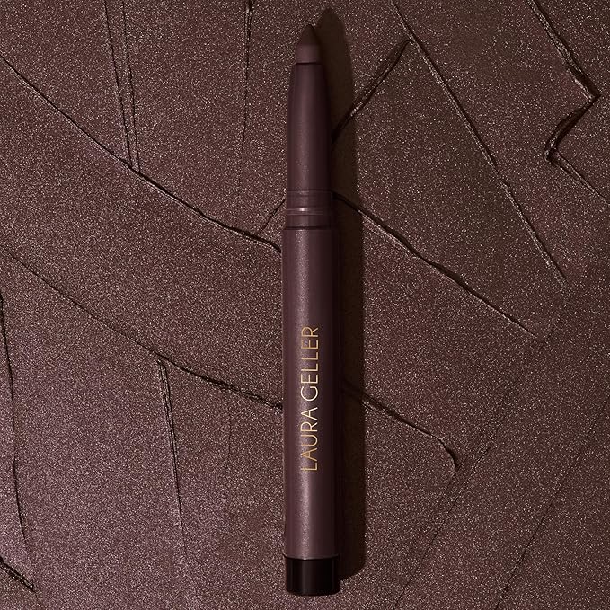 LAURA GELLER NEW YORK Kajal Longwear Kohl Eyeliner Pencil - Royal Quartz - Caffeine and Vitamin E - Smooth &amp Blendable Liner - Built-In Sharpener
