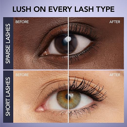 BUXOM Lash Volumizing Mascara Up to 3X More Volume Voluminous &amp Lengthening Mascara for Lash Lift Cruelty-Free Black