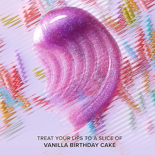 Too Faced Kissing Jelly Lip Oil Gloss | Hydrating Lip Oil + Gloss Hybrid for Instant Moisture and Shine 0.15 Fl Oz