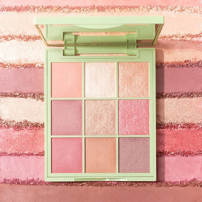 Pixi Beauty Eye Effects - Rosette Ray | Eyeshadow 9 Shade Compact Palette | Easy To Apply High Pigment Colour | Paraben-Free | 11.5g