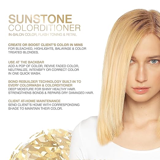 Celeb Luxury Color Depositing Conditioner - Color Refresher with Bondfix Bond Rebuilder Viral and Gem Lites Pairs with Colorwash
