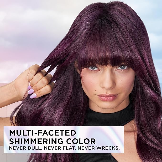 L'Oreal Paris Feria Multi-Faceted Shimmering Permanent Hair Color C74 Intense Copper Hair Dye Kit Pack of 2
