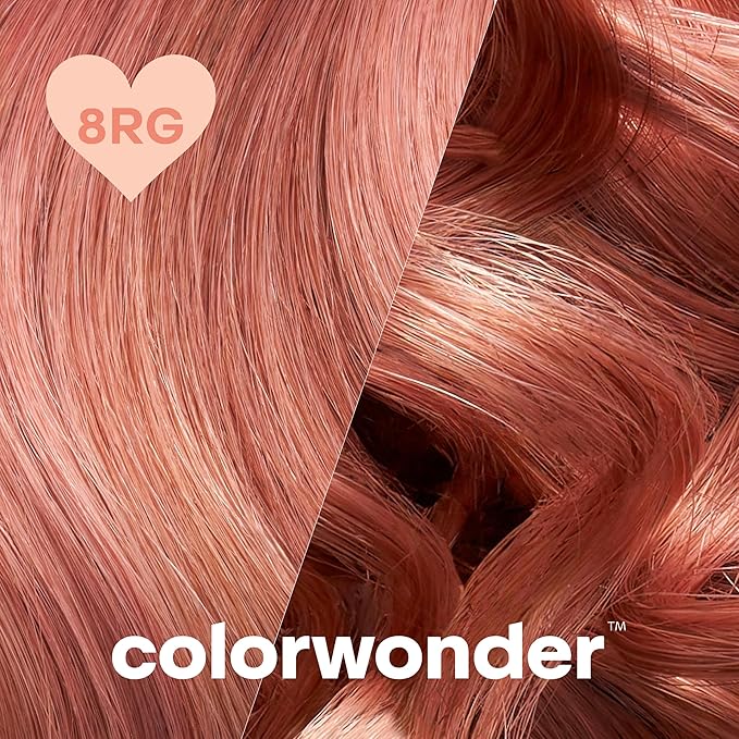 Madison Reed colorwonder Demi-Permanent Hair Color Effortless At-Home Hair Dye Ammonia-Free Cruelty-Free Sparkling Ros? (8RG Rose Gold) Pack of 1
