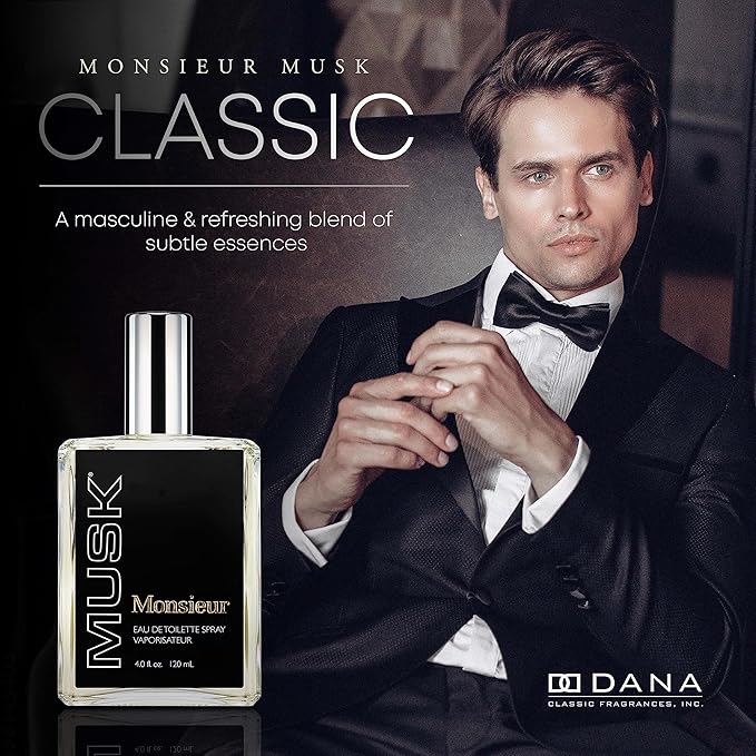 Dana Monsieur Musk Gift Set - EDT Spray &amp Shower Gel