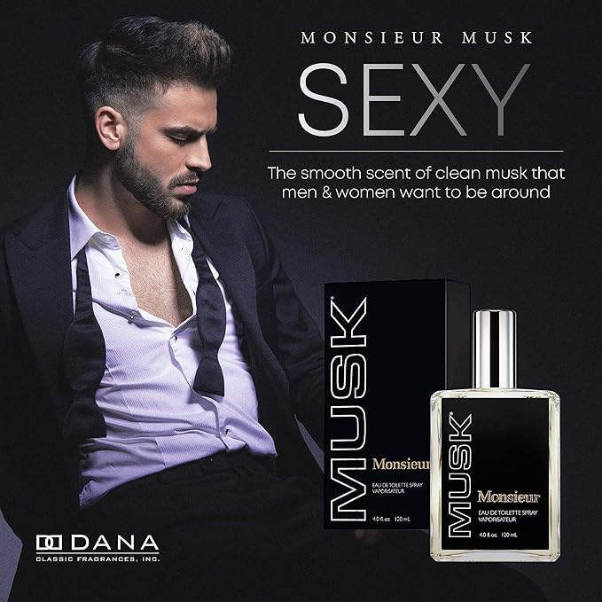 Dana Monsieur Musk Gift Set - EDT Spray &amp Shower Gel