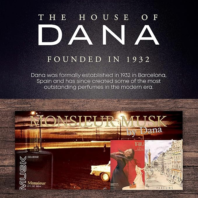 Dana Monsieur Musk Gift Set - EDT Spray &amp Shower Gel