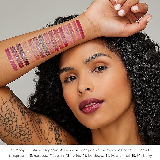 jane iredale ColorLuxe Hydrating Cream Lipstick Creamy Highly Pigmented Lip Color Delivers Weightless Moisture and Bold Payoff Satin Finish Vegan